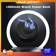 [Malaysia Stock] 1000mAh Power Bank For Android Smart Watch A9 Pro / CDS9 / U16 Max / CD10 / Ultra A
