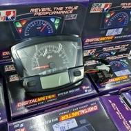 UMA RACING METER DIGITAL LCD EX5 DREAM BLUE BACK LIGHT 02M00150