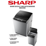 Sharp Washing Machine 7.5KG Top Load Washer Mesin Basuh Auto Murah   ES721X