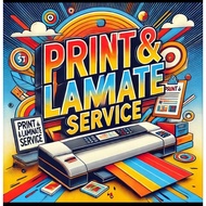 Print and Laminate service