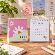 DESK CALENDAR 2027 CALENDAR/ 2027 DESK CALENDAR AESTHETIC DESK CALENDAR 2027/ CALENDAR