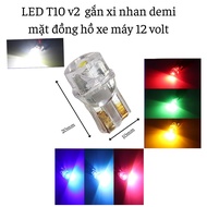 [VG396] 1 LED t10 v2 motorcycle demi turn signals clock face