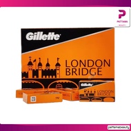 ใบมีดโกน Gillette London Bridge ยิลเลตต์ ลอนดอน บริดจ์ กล่องใหญ่ (100ใบ) มี 10 กล่องเล็ก (10 ใบ ต่อ 