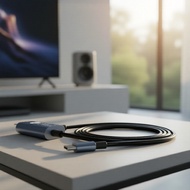 2M Type-C to HDMI 2.0 Adapter Cable 4K@60Hz/30Hz for iPhone, PC, Laptop to HDTV Monitor Projector  K