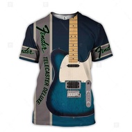 costume kaos gitar 3d full printing