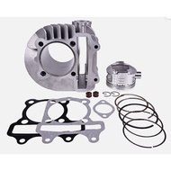 Motorcycle engine cylinder piston suitable for GY6 150CC 200CC 61mm scooter Haomai 150CC