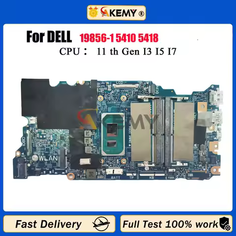 CN-0DV5HJ DV5HJJ CN-0XPW9D 0XPW9D For Dell Inspiron 14 5410 5418 Laptop Motherboard with i5 i7 DDR4 