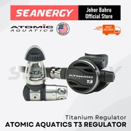 ATOMIC AQUATICS T3 Titanium Regulator for Scuba Diving
