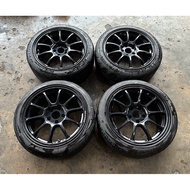 RAVS Sport Rim 17” 5H 114.3 8JJ Used Halfcut 🎌🇯🇵