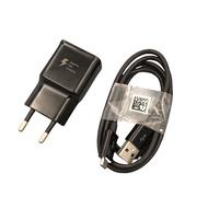 Samsung S6 S7 Edge 15W Fast Charger Travel Wall Power Adapter 9V1.67A 100CM USB Micro Cable For Gala