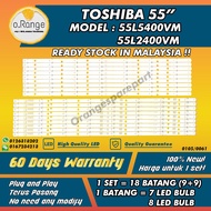 55L5400VM / 55L2400VM TOSHIBA 55" LED TV BACKLIGHT (LAMPU TV) TOSHIBA 55 INCH LED TV 55L5400 55L2400 55L2400V 55L5400V