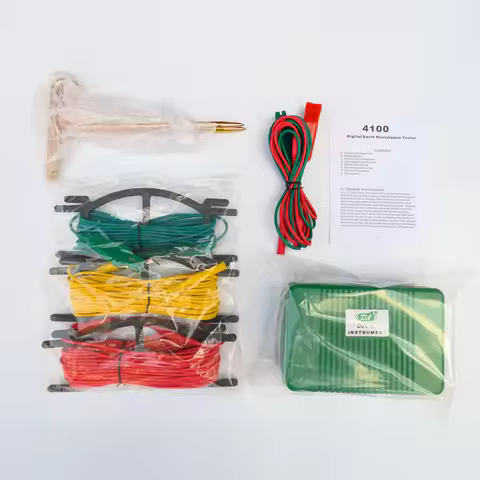 Vibration DY4100 Digital Multimeter Megohmmeter Earth Resistance Tester Ground 0-2000 Ohm Meter Resi