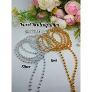 3 yards of parel string