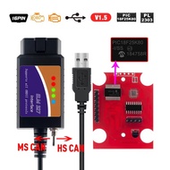 【original】 Elm327 Usb Ftdi With Switch Code Reader Scanner Forscan Elmconfig Hs Can And Ms Can Car E