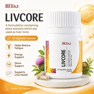 【Buy 2 get 1 free】BElixz LIVCORE 5-in-1 Liver Formula 30 Capsules Milk Thistle Broccoli Seed Articho