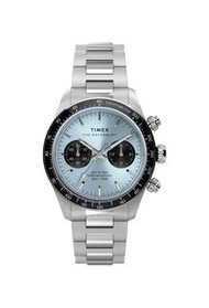 [包順豐] Timex Waterbury Heritage Chronograph 39mm Stainless Steel Bracelet Watch TW2Y70500 Quartz Watc