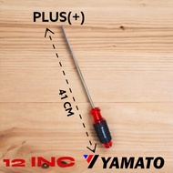 OBENG YAMATO 12INC PLUS(+) GAGANG KARET SEMUT CR-V S2139