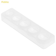 Picbliss Round Cabochon Pendant Necklace Mould Small Hemisphere Mirror Silicone Mold