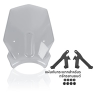 กระจกหน้ารถสําหรับHonda CB650R CB650R CB650R CB 650R 2024-2025 รถจักรยานยนต์ด้านหน้าWind Deflector A