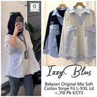 KEMEJA KATUN Izzy blouse jumbo ld 110 tops shirts blouses blouses blouses blouses cool casual blouse