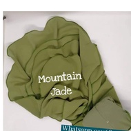 Tudung Clara DHaja New(XL) Mountain Jade🔥🔥🔥🔥