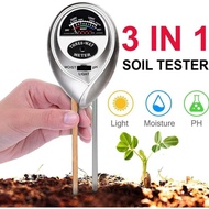READY serbagrosirmurah Tester Meter Alat Ukur PH Tanah 3 in 1 Soil