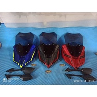 Paket modifikasi tameng kedok topeng xmax aerox KOMPLIT bisa new aerox connected