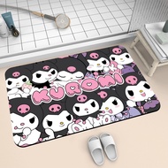 Kuromi Absorbent Diatomite Bath Mat Rug Anti-Slip