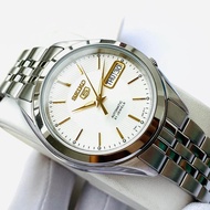 Seiko 5 SNKL17K1 Automatic See-thru Back Stainless Steel Bracelet Gents Watch