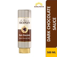 MONIN DARK CHOCOLATE SAUCE / CHOCOLATE TOPPING & DRIZZLE 500ML / 黑巧克力酱