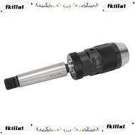 FKILA Keyless Drill Chuck, B16 0.5 16mm Tapered Mandrel MK3 Quick Release Drill Chuck, Quick Release