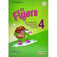 A2 Flyers 4 Authentic Practice Tests: Student's Book Without Answers With Audio - FAHASA Reprint Edi