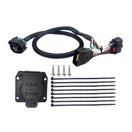 [jwerlyday]7 Way RV Blade Trailer Wiring 56431 Trailer Wiring Harness for Ranger 2019-2023