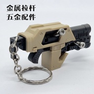 3D Printing Finger Gun M41A Desert Tactical Fingertip Mini Version Toy Can Shoot Marble Keychain Pen
