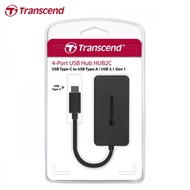 創見 Transcend HUB2C 極速 USB Type-C 4埠高速集線器（TS-HUB2C）