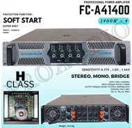 Power Amplifier 4 Channel Firstclass FCA 41400 FC A41400 H CLASS