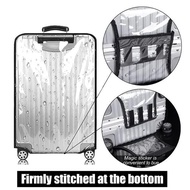 TimeToGo- Transparent Luggage Protector Size 20Inch 22Inch 24Inch 26Inch 28Inch 30Inch