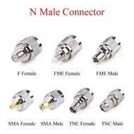 1Pcs RF Coaxial Connector N Male to SMA TNC FME Male Plug / SMA TNC FME F Female Jack Adapter Use For TV Repeater Antenna