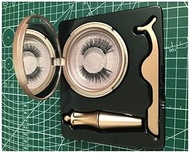 CXBDG Nuevas pestañas magnéticas 3D falso visón imán para pestañas magnéticas líquido delineador de 