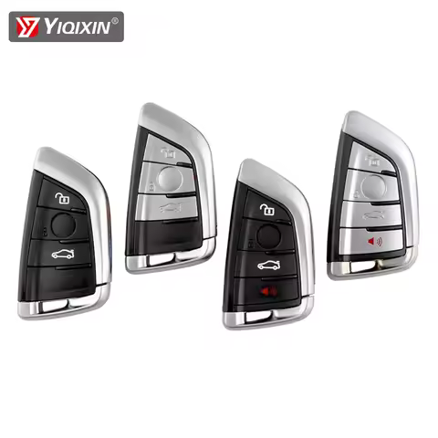 YIQIXIN Remote Car Key Shell Cover For BMW 1/2/3/5/7 Series X1 X3 X4 X5 X6 F10 F15 F16 F48 F39 G11 G