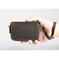 Crazy horse Genuine Cowhide Wallet