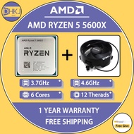 AMD Ryzen 5 5600X R5 5600X CPU Processor Desktop Gamer Processor 3.7 GHz 6-Core 12-Thread 7NM 100-00