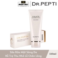 Sữa Rửa Mặt Sáng Da Dr Pepti+ Galacto Cleansing Foam 110ml Mờ Thâm Sạm Thu Nhỏ Lỗ Chân Lông