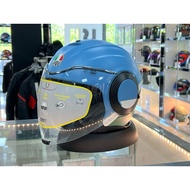 AGV Orbyt Helmet Block Matt Iron Blue Helmet