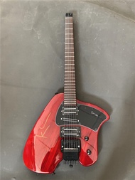 Classic Sandberg กีตาร์ไฟฟ้าหัวขาด SSH EMG Pickups Vibrato System Bridge