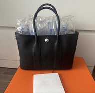 全新Hermes mini garden party 黑色 Noir