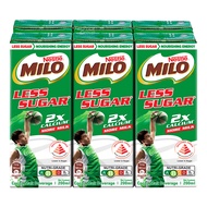 Milo Chocolate Malt Milk UHT Packet Drink - Less Sugar