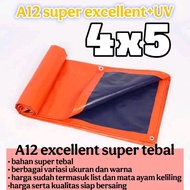 A12 SUPER EXCELLENT TARPAULIN SIZE 4x5 SUPER THICK