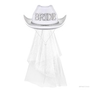Hats White Dia Fringe Bride Cowgirl นาง Cowboy Bridesmaid Gift Bridal Summer Country Hat Western Hat