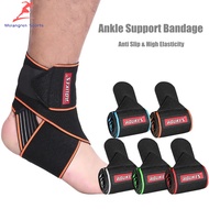 Aolikes Elastic Ankle Support Bandage (1Pc) Ankle Strap Anti Slip Ankle Guard Support Injuries Ankle